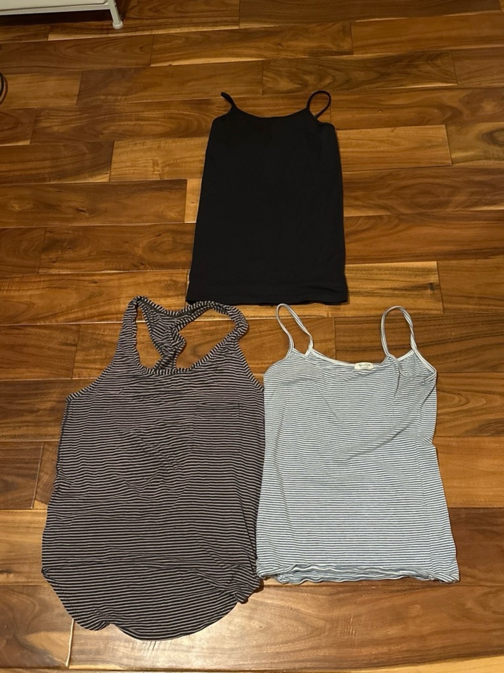 Black Spaghetti Strap Tank Top - Women's Basic Cami BUNDLE LULULEMON JOHAN GALT